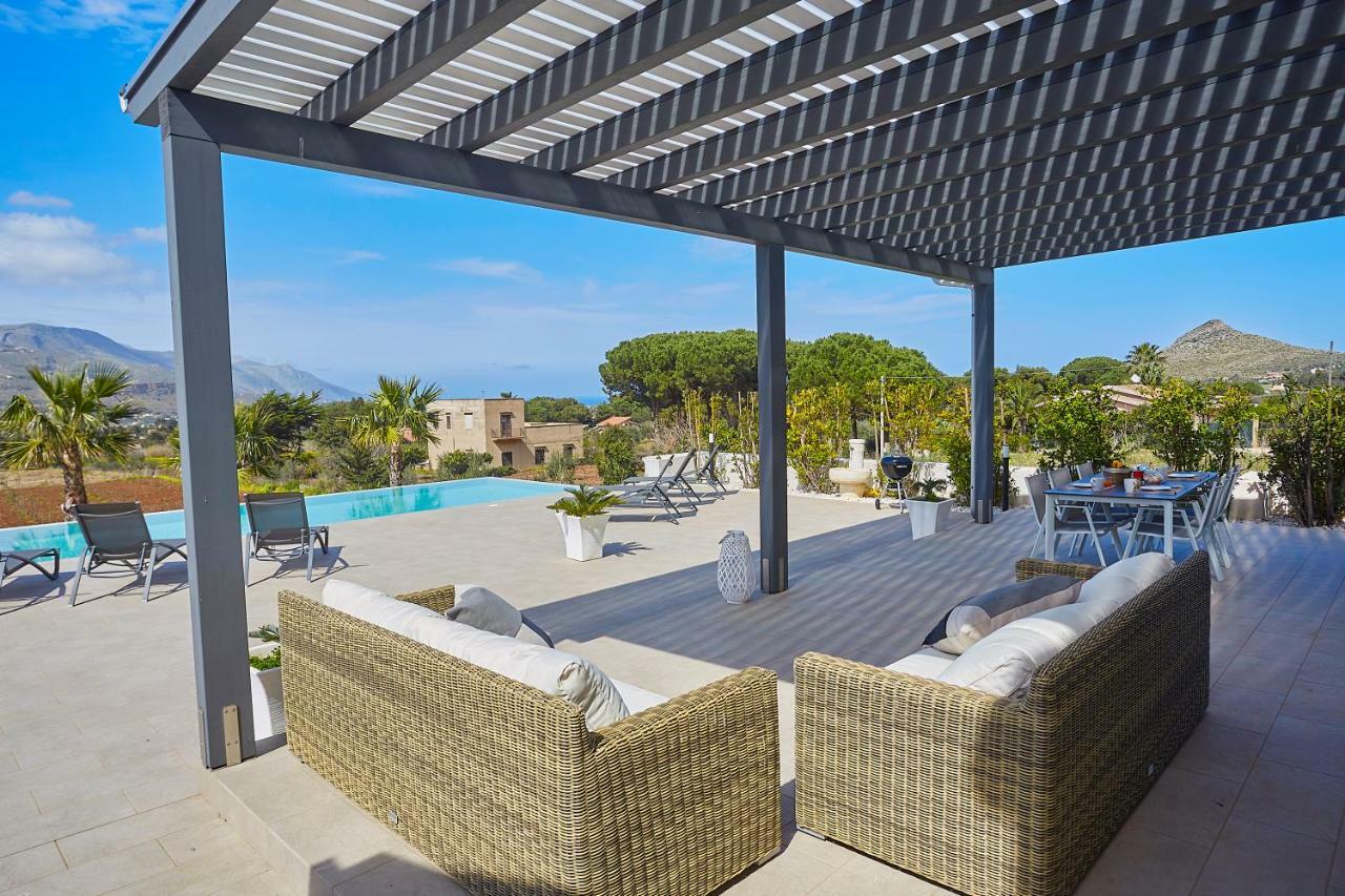Villa Biancolilla Castellammare del Golfo Kültér fotó